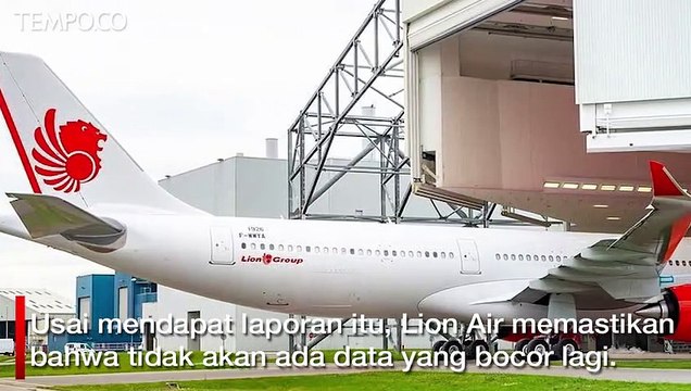 Data Penumpang Bocor, Lion Air: Kami Jadi Korban