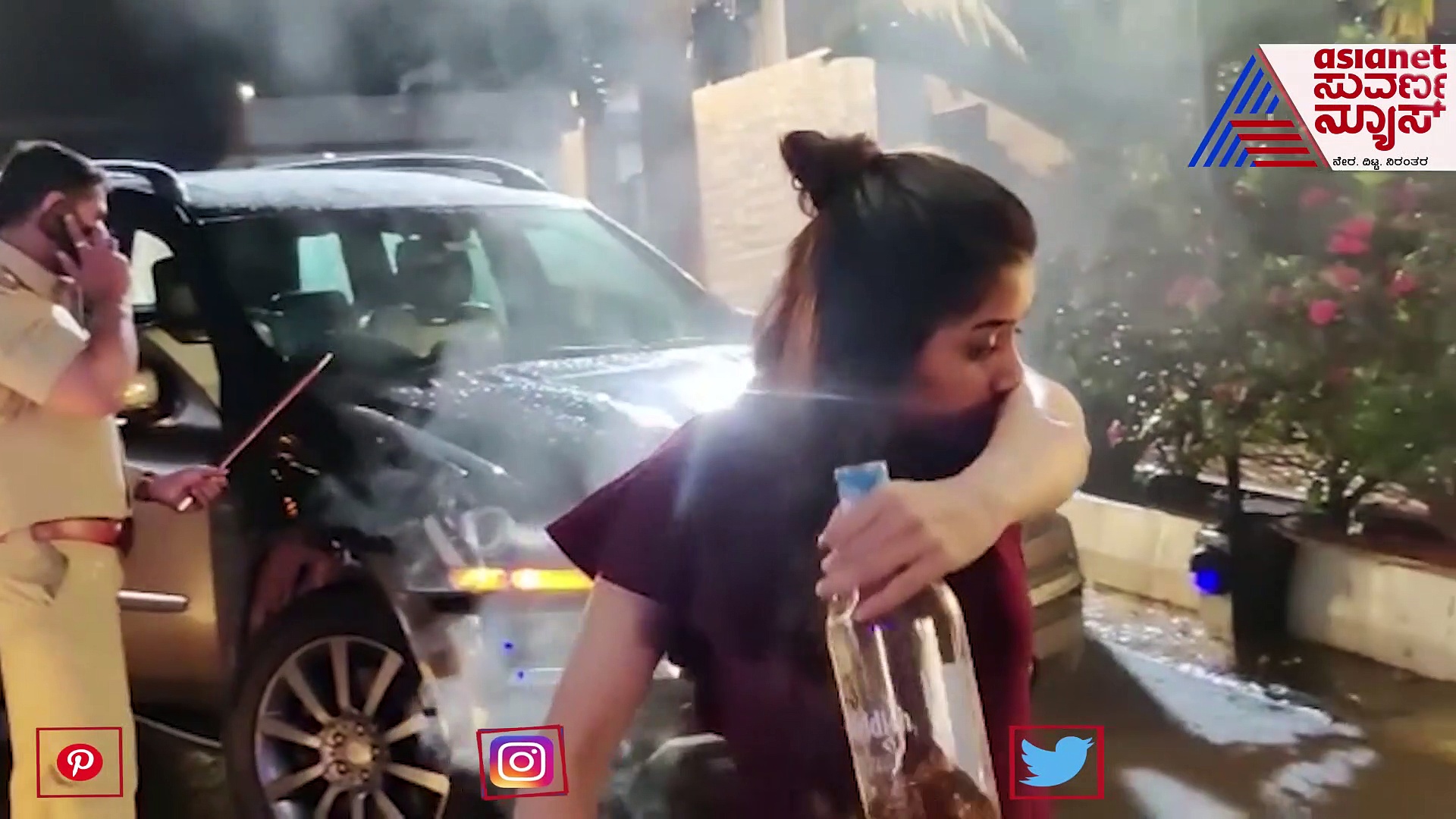 ಸೆಟ್‌ನಲ್ಲಿ ಕುಡಿದು ತೂರಾಡಿದ ನಟಿ ಅಶಿಕಾ ರಂಗನಾಥ್; ವಿಡಿಯೋ ವೈರಲ್ 