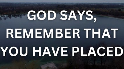 God's message for you today Don't Ignore GOD WANTS TO REMIND YOU OF THIS PRAYER