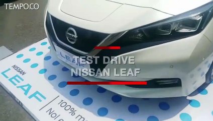 Test Drive Nissan LEAF: Handling Cukup Aman