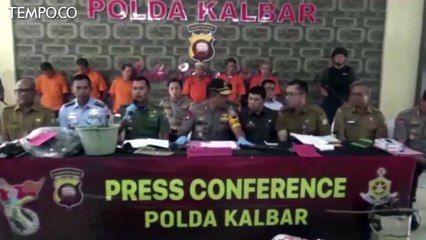 58 Orang dan 2 Perusahaan Sawit Jadi Tersangka Karhutla