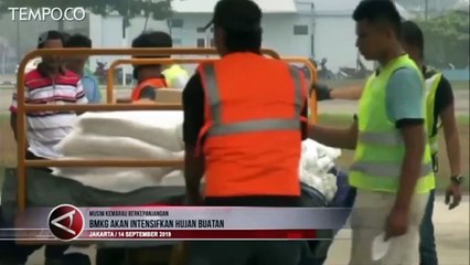 BMKG Intensifkan Hujan Buatan Atasi Karhutla