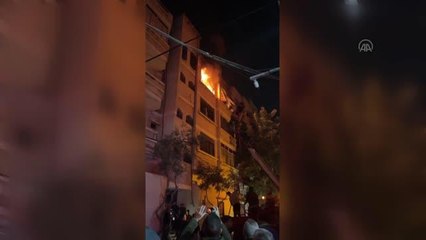 Gazze'de 21 kişinin öldüğü yangının soruşturulması için komite oluşturuldu