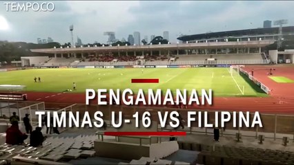 Timnas U-16 vs Filipina, Begini Pengamanan oleh Polisi