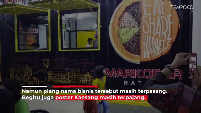 Dua Bisnis Kuliner Putra Jokowi Tutup di Batam?