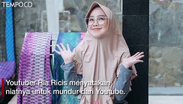 Youtuber Ria Ricis Pamit Sementara, Alasannya...