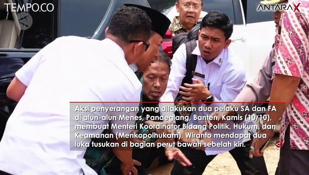 Usai Dapat Pertolongan Awal, Wiranto Diterbangkan ke Jakarta