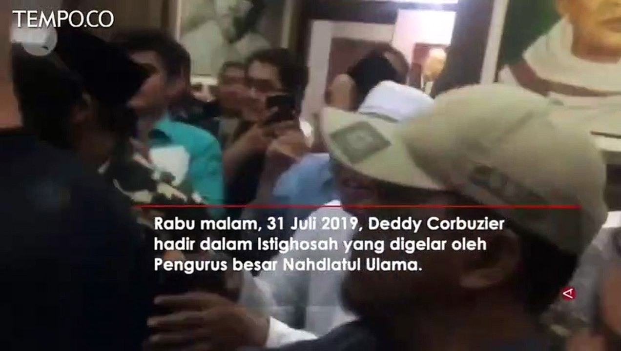 Hadiri Istighosah, Deddy Corbuzier Resmi Masuk NU.