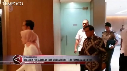 Datangi PLN, Jokowi: Apa Pemadaman Listrik Tidak Diperhitungkan