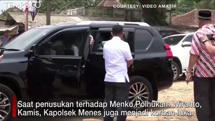 Cerita Detail Kapolsek Menes saat Wiranto Ditusuk
