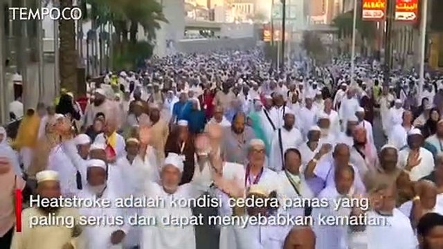 Cuaca Panas Ekstrem, Jamaah Haji Diminta Waspadai Heatstroke