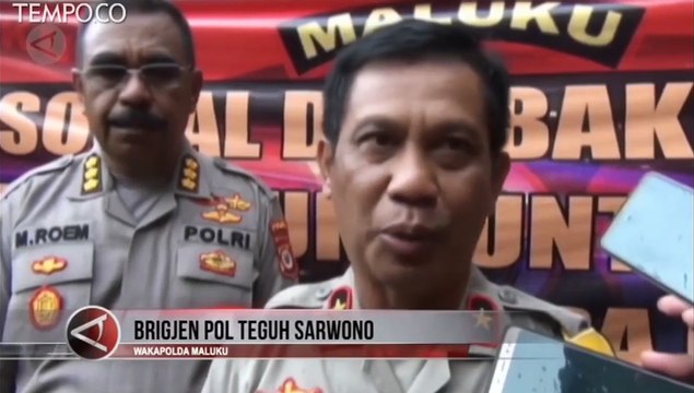 Polda Maluku Salurkan Bantuan Bagi Korban Gempa