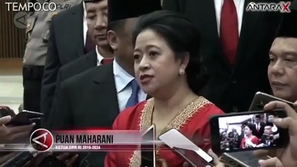 Pimpinan DPR Periode 2019-2024 Resmi Dilantik
