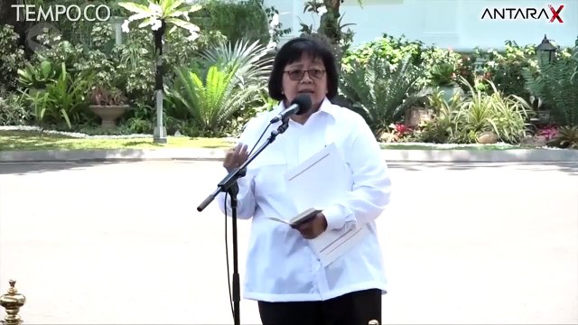 Siti Nurbaya Tetap Jadi Menteri LHK