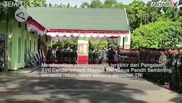 Pratu Sirwadi yang Gugur Ditembak KKB Nduga Papua Diterbangkan ke Lombok