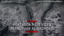 Video Detik-detik Perburuan Pemimpin ISIS al-Baghdadi yang Dirilis Pentagon