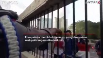 Demo Tolak RUU Kontroversial, Ini Negosiasi Pelajar SMK dan Polisi