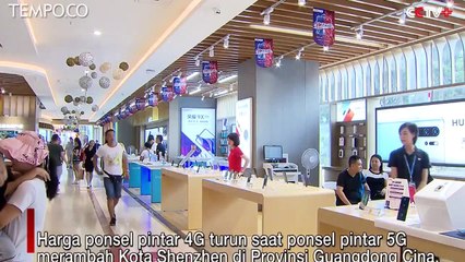 Ponsel 5G Merambah Pasar Cina, Harga Telepon Seluler 4G Turun