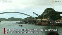 Jembatan Taiwan Runtuh, Dikhawatirkan Ada yang Terperangkap
