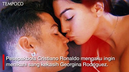 Cristiano Ronaldo Dikabarkan Akan Nikahi Georgina Rodriguez