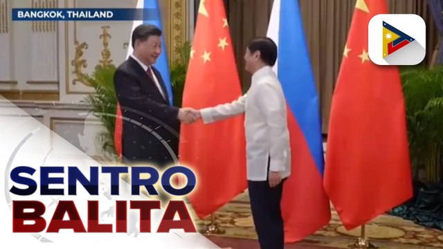 Pres. Ferdinand R. Marcos Jr. at Chinese Pres. Xi Jinping, nagharap sa isang bilateral meeting