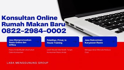 AHLI, 0822-2984-0002, Mempromokan Tempat Makan Launching