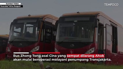 Dishub DKI Pastikan Bus Zhong Tong Transjakarta Layak Beroperasi