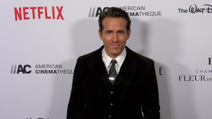 Ryan Reynolds 36th Annual American Cinematheque Awards Red Carpet In Los Angeles