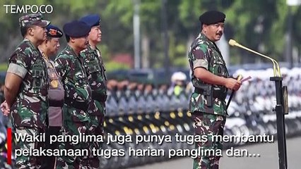 Jokowi Hidupkan Jabatan Wakil Panglima TNI, Ini Beberapa Tugasnya