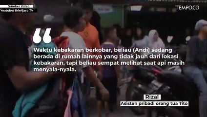 Rumah Orangtua Kapolri Ikut Hangus Saat Kebakaran di Palembang