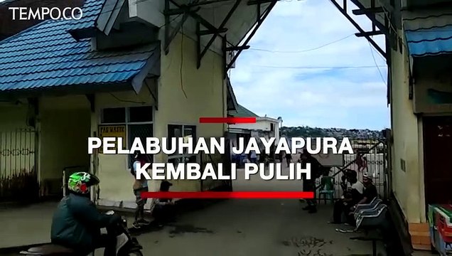 Pasca-demo Pelabuhan Jayapura Mulai Kembali Pulih