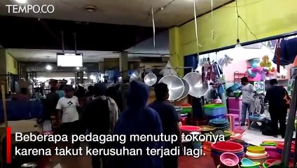 Pedagang Pasar Jayapura Masih Waswas Gelar Lapak Pasca-demo