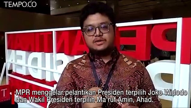 TAMU NEGARA HADIRI PELANTIKAN PRESIDEN RI