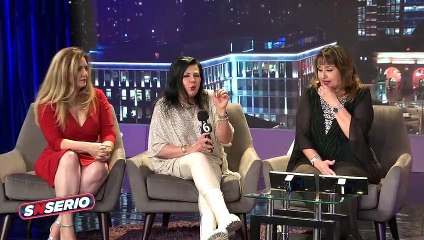 El encuentro de Yuri y María Julia en pleno concierto