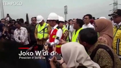Tol Layang Japek II Diresmikan, Jokowi: Kurangi Macet 30 Persen