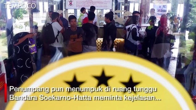 Garuda-Sriwijaya Air Tak Akur Lagi, Penumpang Terlantar