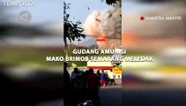 Gudang Amunisi Mako Brimob Semarang Meledak