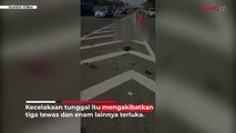 Kronologi Kecelakaan Tunggal di Tol Jagorawi