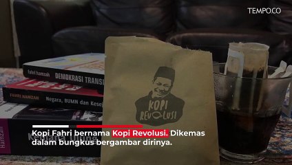 Tak Lagi Jadi Anggota DPR, Fahri Hamzah Jualan Kopi