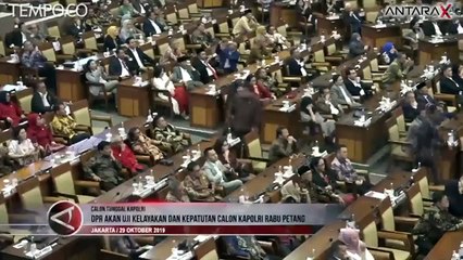 Idham Aziz Jalani Uji Kelayakan di DPR Hari Ini