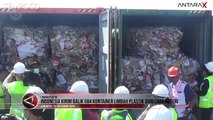 Indonesia Kirim Balik 584 Kontainer Limbah Plastik dari Luar Negeri