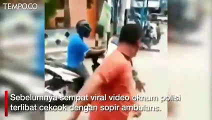 Hentikan dan Pukul Sopir Ambulans, Brigadir UMP Dinonaktifkan