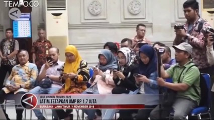 Diumumkan 20 November, Ini Nilai UMP Jawa Timur