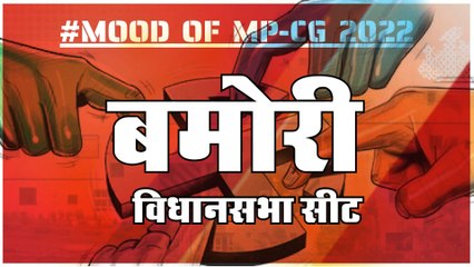 MOOD OF MP CG2022: आज हुए चुनाव तो जीतेगा कौन, देखिए क्या कहती है बमोरी की जनता