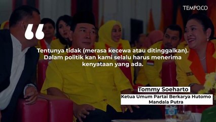 Prabowo Jadi Menteri Jokowi, Tommy Soeharto: Itu Hak Prerogatif Beliau