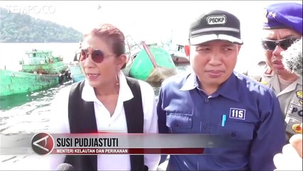 Lagi, Menteri Susi Pimpin Penenggelaman Kapal Ikan Asing