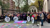 Acto de inauguración de Euskaraldia en el Parlamento Vasco