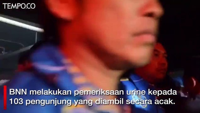 BNN Razia Klub Malam, Empat Orang Positif Narkoba