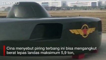 Helikopter Siluman Cina Berbentuk Aneh, Mirip UFO