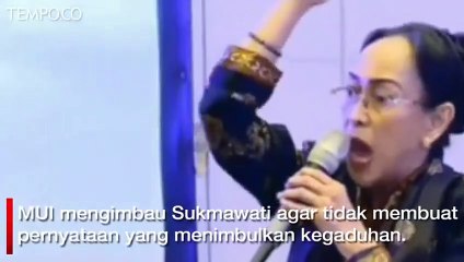Isi Pidato Sukmawati Diduga Nistakan Agama, Ini Respon MUI